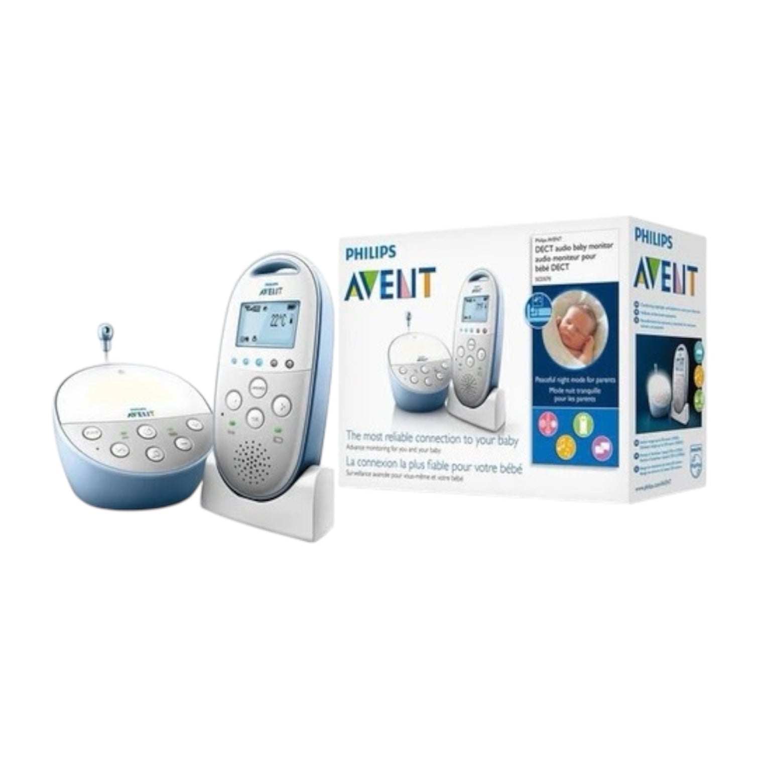 Philips Avent Baby Monitor With Temperature Sensor