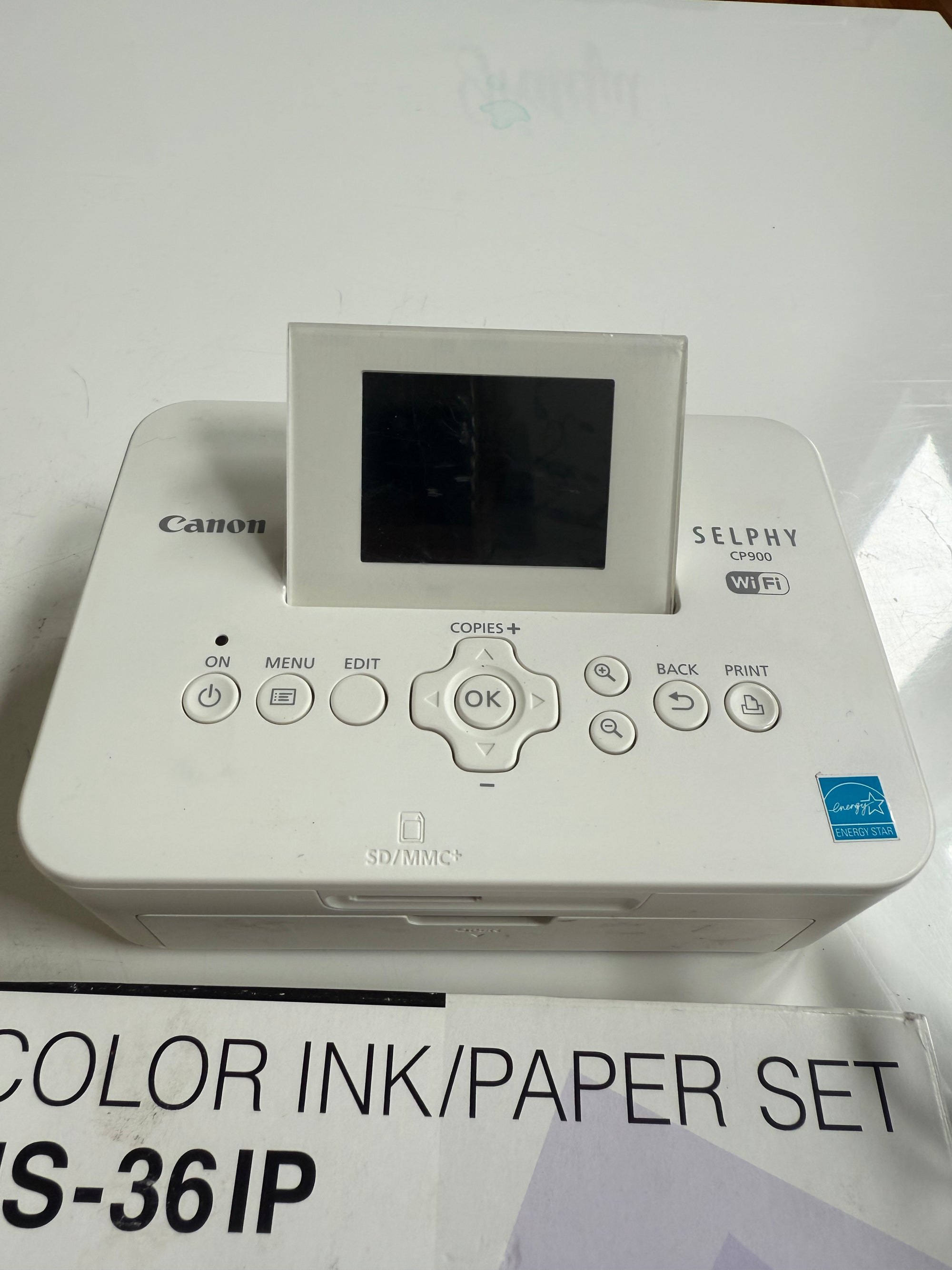 Canon Shelley CP900 Digital Photo Printer With Ink and Paper